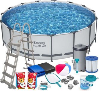 Bestway Piscina De Jard&iacute;n Con Estructura De 457 X 122 Cm 18 En 1 Bestway 56438