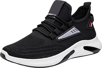 Generic Mens Sports Shoe Breathable Mesh Running Walking Shoes, Non-Slip Lightweight Athletic Workout Sneakers, Fashion Casual Sport Shoes with Wide Toe Soft 