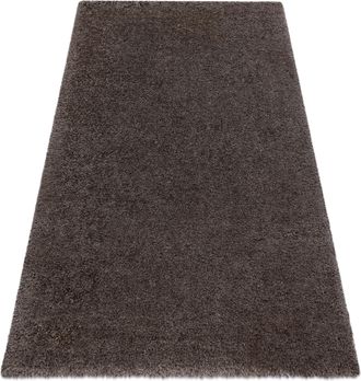 RugsX Rugsx - Alfombra Supreme 51201070 Shaggy 5cm Marr&oacute;n Oscuro Brown 160x230 Cm