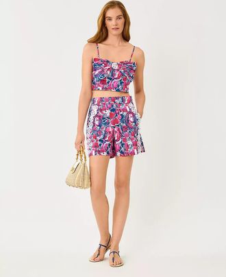 Lilly Pulitzer 5 Dalisay High Rise Stretch Short