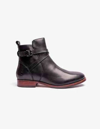 Hush Puppies Womens Hush Puppies CASSIDY Womens Ankle Boots Black - Size: 7