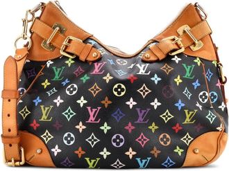 Louis Vuitton Greta veelkleurige tas met monogram - Zwart