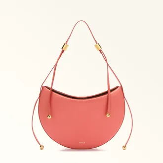 Furla Moonstone Borsa A Spalla S Aperitivo Arancione Pelle Di Vitello Sidney Donna