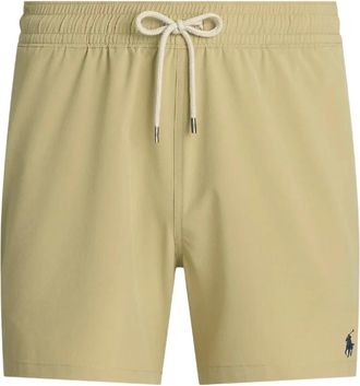 Ralph Lauren Traveler zwemshorts - Heren - Strandmode - Beige - M - Polyester - Badmode