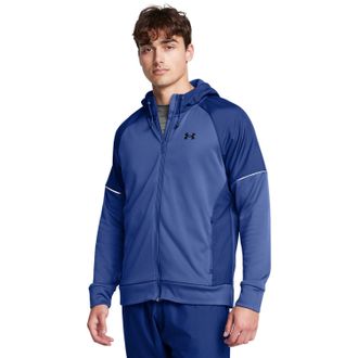 Under Armour Mens Fleece Storm Full-Zip Hoodie in Blue - Size X-Large