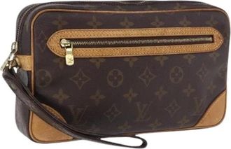 Louis Vuitton Pre-owned Vintage Monogram Clutch - - Pre-owned - Donna - Marrone - ONE SIZE