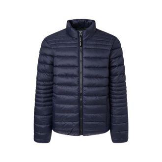 Pepe Jeans London Heren, Jassen, Blauw, Maat: XL Nylon