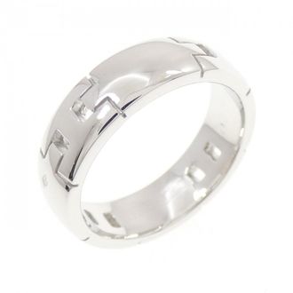 Herm&egrave;s White Gold (18K) Band Ring (Pre-Owned)