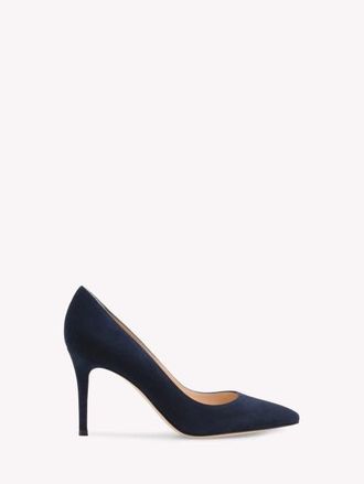 Gianvito Rossi Gianvito 85 Pump in Dark Blue at Nordstrom, Size 41.5