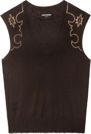 Zadig&Voltaire Cappotto smanicato - Marrone