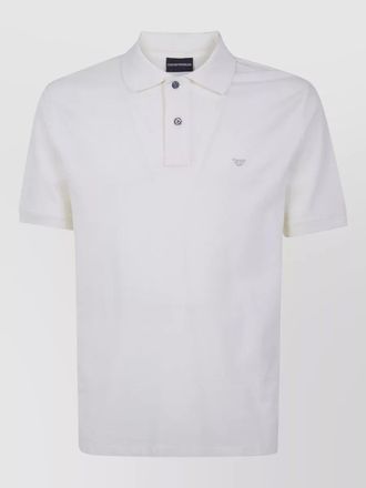 Emporio Armani polo shirt straight cut collar short sleeves