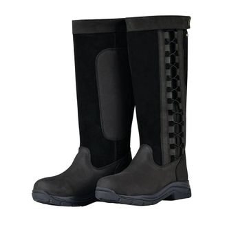 Dublin Pinnacle lll Leather Jodhpur Boots in Black | Size: 7