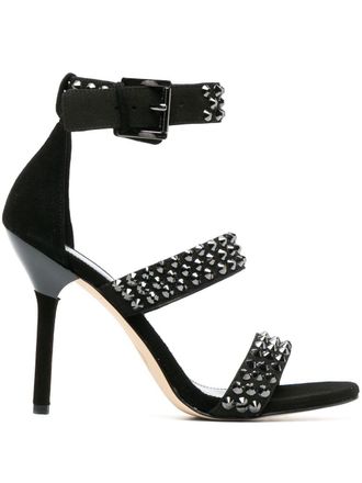 Michael Michael Kors Amal Astor Stud-detailed heeled sandals - Black