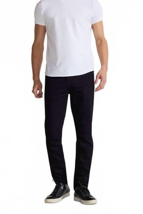 Monfrere Brando Parisian Luxe Slim Stretch Jeans In Noir