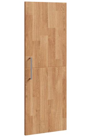 Linea Natura T&uuml;r, Eichefarben, Metall, Eiche, massiv, 39.2x100.6 cm, Schlafzimmer, Kleiderschr&auml;nke, Schrankzubeh&ouml;r