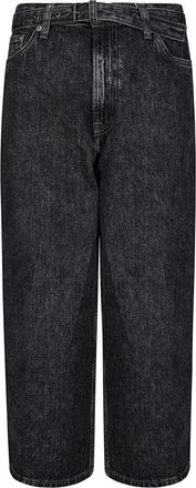 Sams&oslash;e & Sams&oslash;e Jeans con cintura - Nero