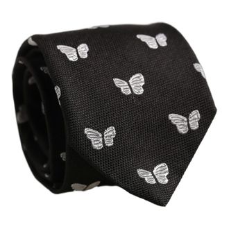 Dolce & Gabbana Stropdas - Heren - Accessoires - Zwart - Maat: ONE Size Zijde