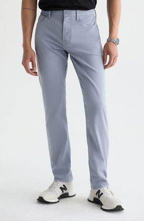 AG - Adriano Goldschmied Everett Airluxe Commuter Performance Slim Straight Pants in Fresh Blue at Nordstrom, Size 29 X 32
