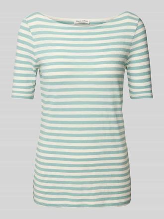 Marc O'Polo Regular Fit T-Shirt aus reiner Baumwolle in Mint, Gr&ouml;&szlig;e L
