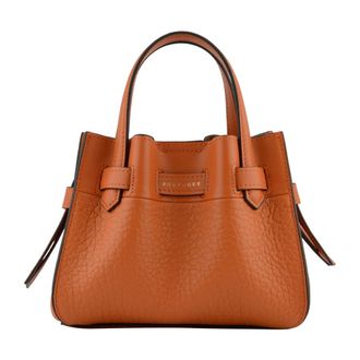 Pourchet Tassen, Dames, Oranje, ONE Size, Leer, Blossom Nano