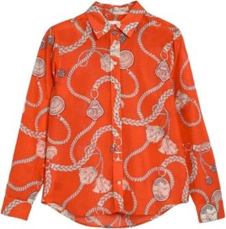 GANT Mujer, Blusas y Camisas, Naranja, Talla: M