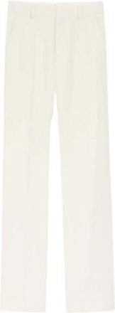 Ami Straight Broeken - Heren - Straight fit broeken - Wit - W42 - Linnen - Broeken