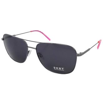 DKNY Grey Square Unisex Sunglasses DK113S 033 58