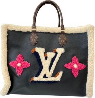 Louis Vuitton Black Monogram Tote Bag (Pre-Owned)