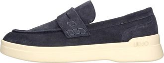 Liu Jo Duke 01 Moccasin - Heren - Loafers - Blauw - 44 EU - Leer - Schoenen