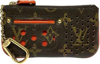 Louis Vuitton Brown Canvas Monogram Pochette (Pre-Owned)