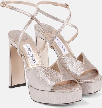 Jimmy Choo London Sandali Karli 125 con platform
