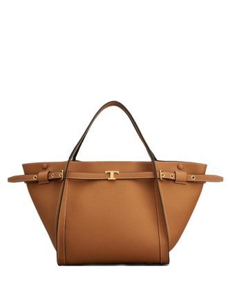 Tod's buckle tote bag - Brown