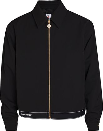 Casablanca Casablanca Tailoring Sports Wool Jacket - Black - 48 (IT48 / M)