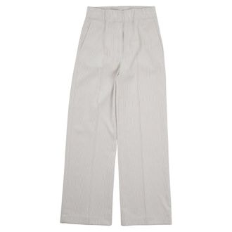 D.exterior Wide Trousers, female, White, Size: 2XS Wide Trousers