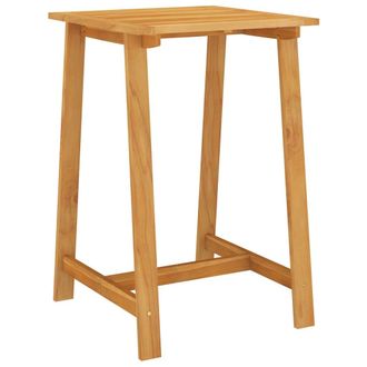 vidaXL Mesa Alta De Jard&iacute;n Madera Maciza De Acacia 70x70x104 Cm Vidaxl