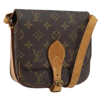 Louis Vuitton Pre-owned Cross Body Bags, female, Brown, Size: ONE SIZE Pre-owned Canvas Cross Body Bag