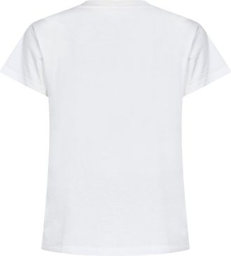 Maison Margiela Womens T-Shirt Cotton Jersey White T-Shirts & Jerseys
