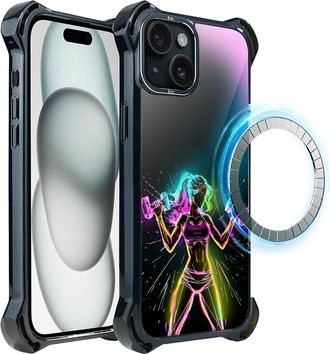 OEM Funda Ibizu Dropguard Ultra Para Iphone 15 Plus Con Magsafe, Electromove, Vibraci&oacute;n Para Fitness