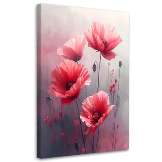 Feeby Impresi&oacute;n De Imagen Amapolas Rojas De Campo 70x100