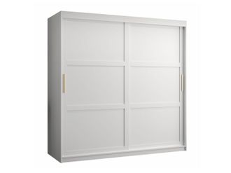 Mirjan24 Mobilier1 - Armario Ferfere 101, Blanco, 200x180x62cm, Puertas De Armario: Correderas, N&uacute;mero De Estantes: 0