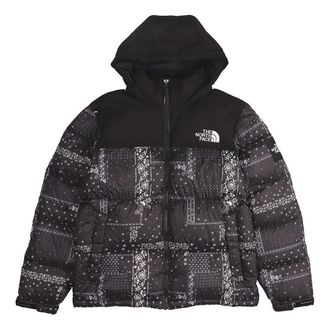 The North Face Label Bandana Nuptse Black NJ1DL60J