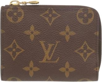Louis Vuitton Pre-owned Wallets, female, Brown, Size: ONE SIZE Pre-owned Card Case