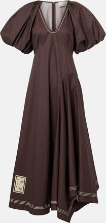 Alemais Al&eacute;mais Vestido largo de algod&oacute;n