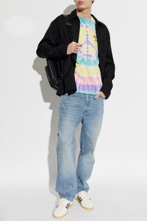 Gallery Dept. T-shirt With Logo, Mens, Multicolour