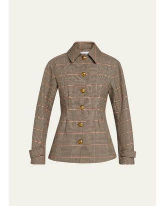 Veronica Beard Severine Plaid Jacket