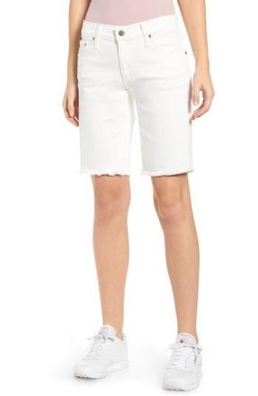 AG - Adriano Goldschmied Nikki Relaxed Bermuda Shorts in 1 Year Tonal Wh at Nordstrom Rack, Size 23
