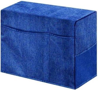 OEM 1 Funda Protectora Azul Para M&aacute;quina De Coser, 46&times;21&times;32cm, Funda Plegable M&aacute;quina Coser, Resistente Polvo, Ara&ntilde;azos E Impermeable, F&aacute;cil Usar