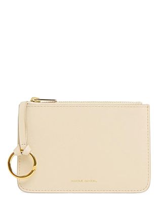 Mansur Gavriel ring-detail leather wallet - women - Calf Leather - One Size - Neutrals