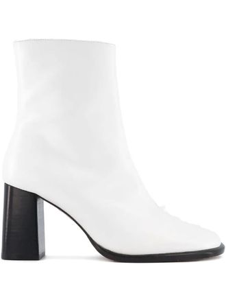 Abra Duck ankle boots - Bianco