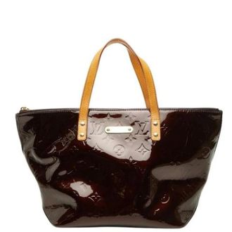 Louis Vuitton Pre-owned Bolso Tote de Charol - Pre-owned - Mujer - P&uacute;rpura - ONE SIZE